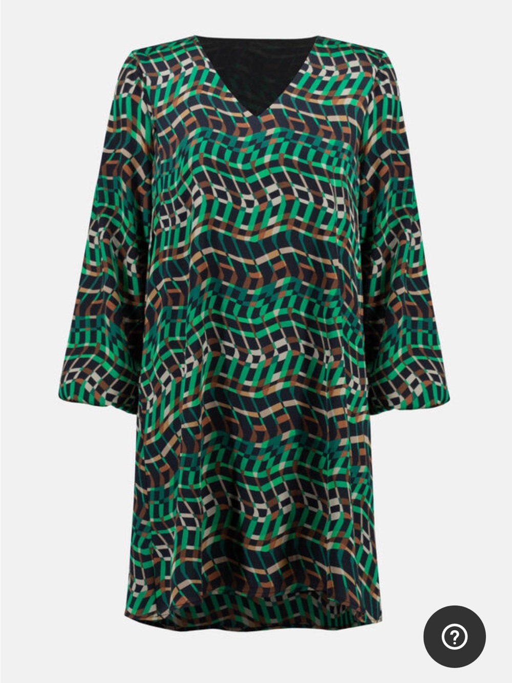 Joseph Ribkoff Geometric Mini Shift Dress - Picture 8 of 13